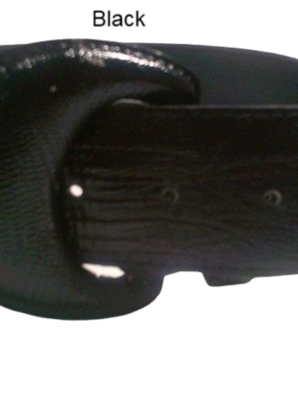 Belt 100% Leather Made in USA Accessories by Pearl, Size Medium, Black
